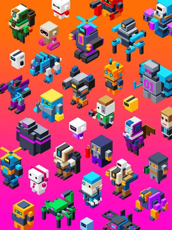 Изображение игры: Robot Merge