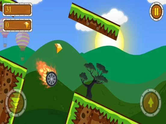 Изображение игры: Angry Tire