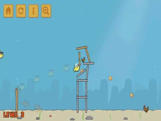 Изображение игры: Fish vs Chicken