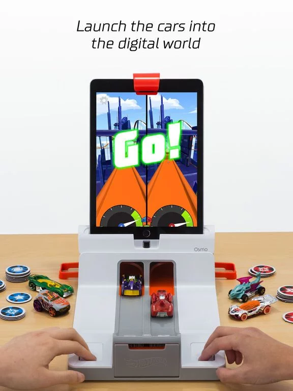 Изображение игры: Osmo Hot Wheels MindRacers