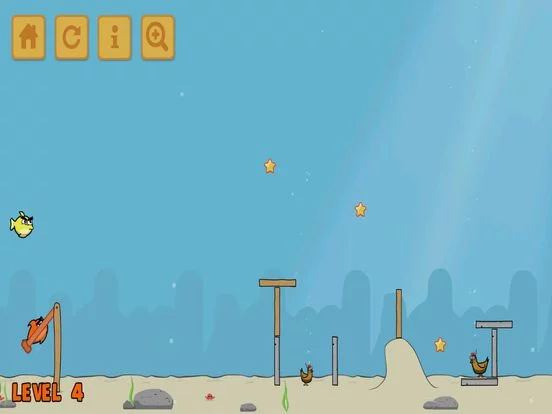 Изображение игры: Fish vs Chicken