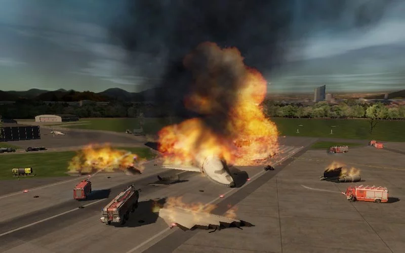Изображение игры: Airport Firefighter Simulator 2013