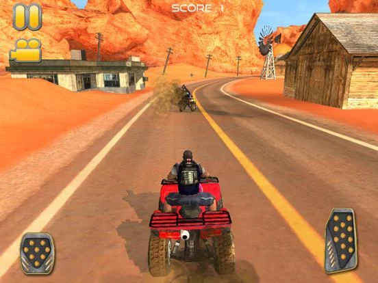 Изображение игры: Extreme Racing Of Quad Bikes HD