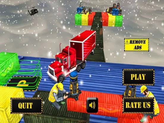 Изображение игры: Drive-r Tricky Heavy Truck-s
