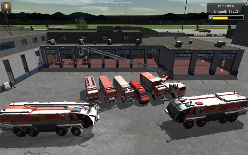 Изображение игры: Airport Firefighter Simulator 2013