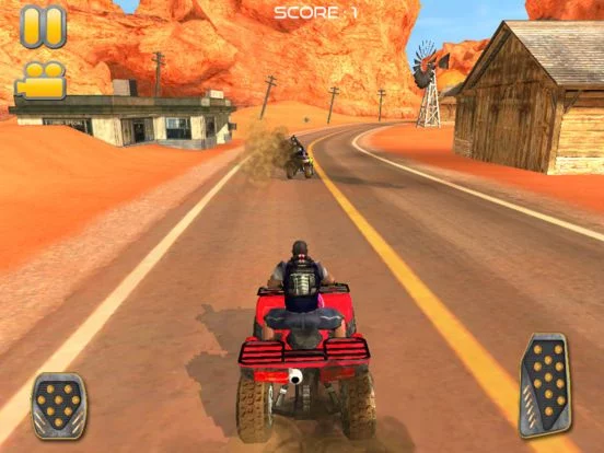 Изображение игры: Extreme Racing Of Quad Bikes HD