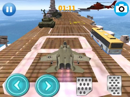 Изображение игры: Flying Plane Cruise Ship Parking Simulation HD