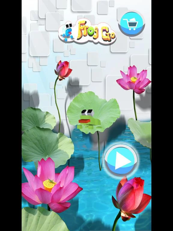 Изображение игры: Super Frog Jumping
