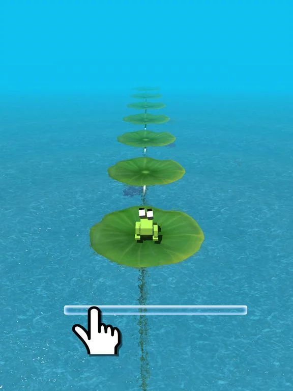 Изображение игры: Super Frog Jumping