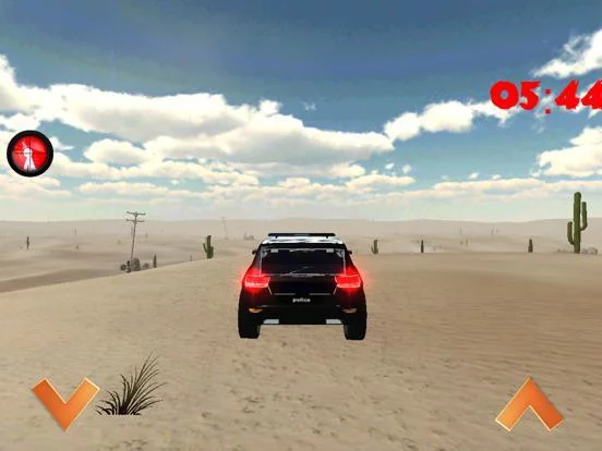 Изображение игры: Police Car Offroad Driving & Zombies Game
