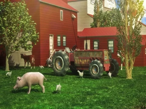 Изображение игры: 3D Tractor Parking Driving Simulator - Realistic Farm SIM