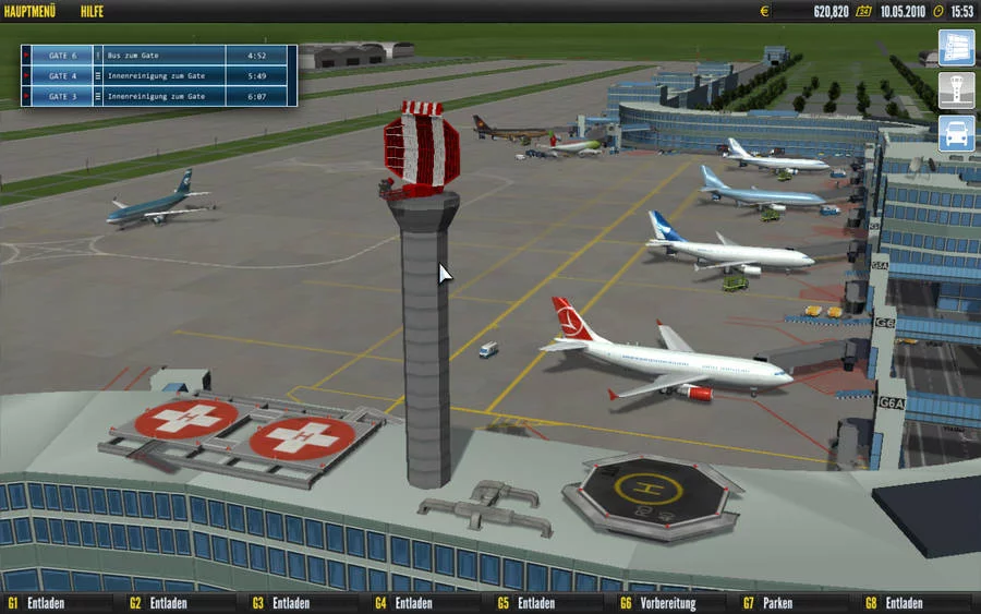 Изображение игры: Airport Simulator