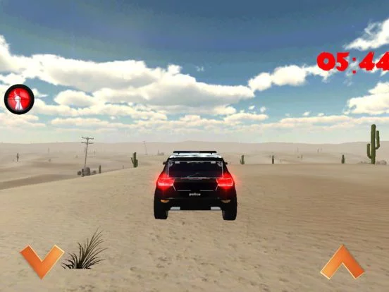 Изображение игры: Police Car Offroad Driving & Zombies Game