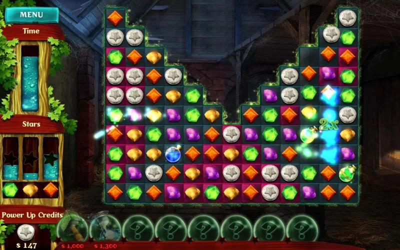 Изображение игры: Jewel Legends: Magical Kingdom