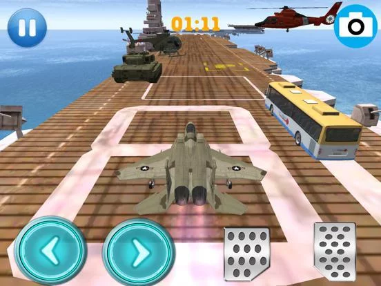 Изображение игры: Flying Plane Cruise Ship Parking Simulation