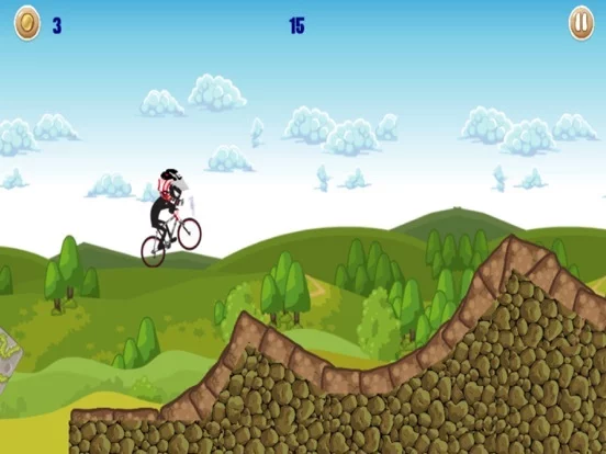 Изображение игры: BMX Stickman Race - eXtreme Freestyle Racing & Crazy Stunts Games
