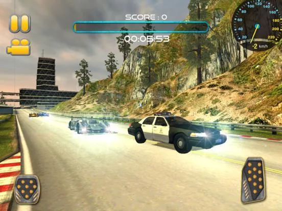 Изображение игры: Need For Police Car Racing 3D