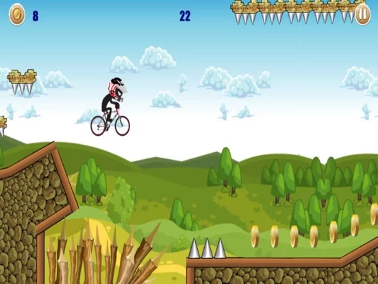 Изображение игры: BMX Stickman Race - eXtreme Freestyle Racing & Crazy Stunts Games