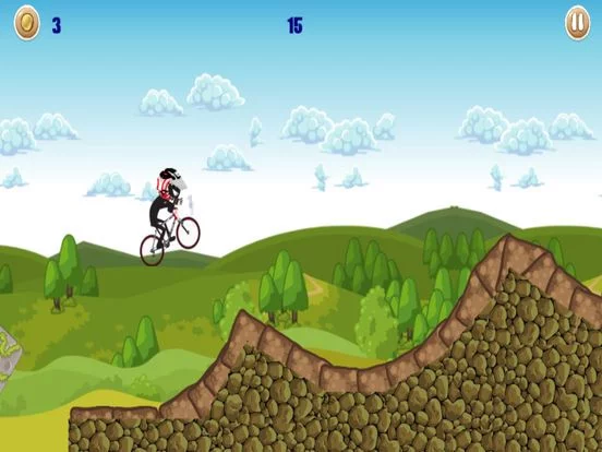 Изображение игры: BMX Stickman Race - eXtreme Freestyle Racing & Crazy Stunts Games