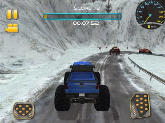 Изображение игры: 3D Monster Trucks Speed Racing Game