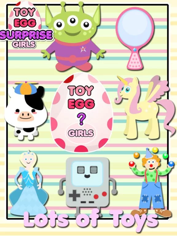 Изображение игры: Toy Egg Surprise Girls - Princess & Pony Prizes
