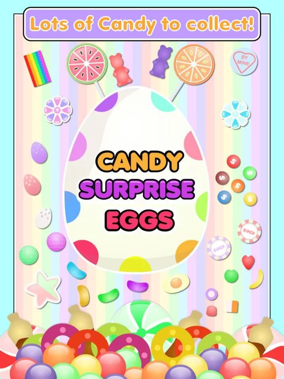 Изображение игры: Candy Surprise Eggs - Eat Yummy Candy