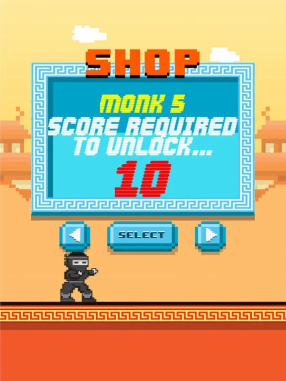 Изображение игры: Mini Monk Fight - Play Free 8-bit Retro Pixel Fighting Games