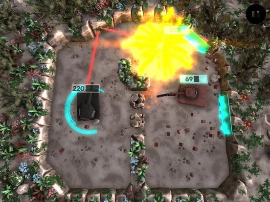Изображение игры: Blast: A Tank Game