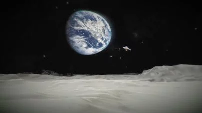 Изображение игры: VR Moon Mission Cardboard 3D