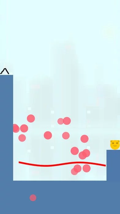 Изображение игры: Draw Meow - line physics game