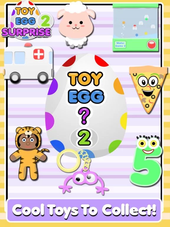 Изображение игры: Toy Egg Surprise 2 - More Free Toy Collecting Fun!