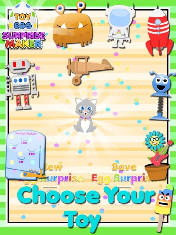 Изображение игры: Toy Egg Surprise Maker - Surprise Eggs