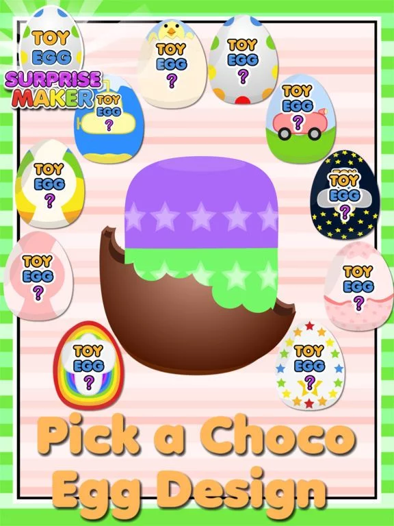 Изображение игры: Toy Egg Surprise Maker - Surprise Eggs