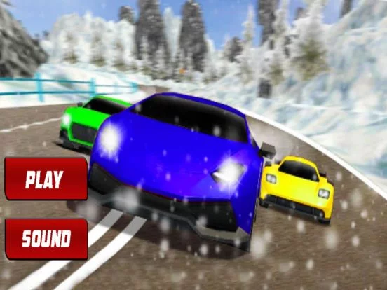 Изображение игры: Snow Car Drive Fun