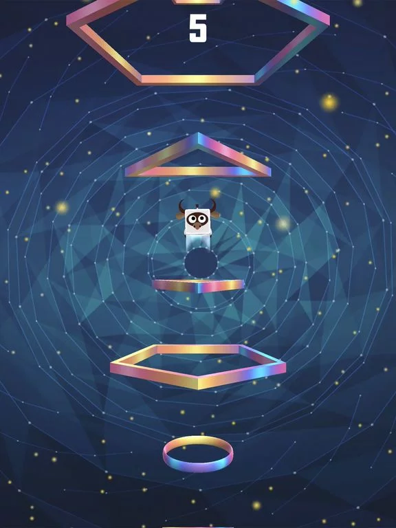 Изображение игры: Helix Jump 2: Flexi Hoops