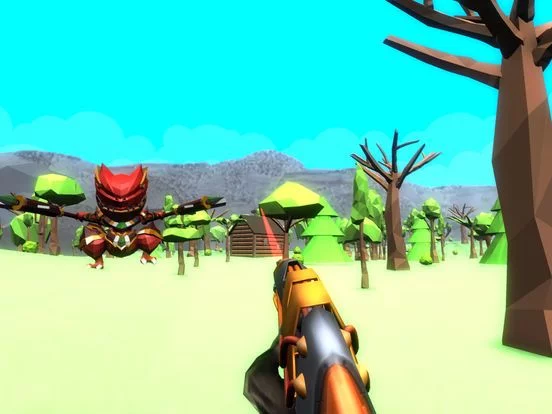 Изображение игры: Dinosaur Battle Virtual Reality - Jurassic VR Game