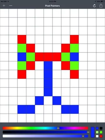 Изображение игры: Pixel Art Draw