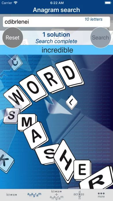 Изображение игры: Word Smasher