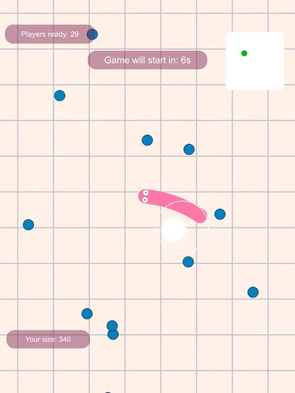 Изображение игры: Snakes Battle Royale