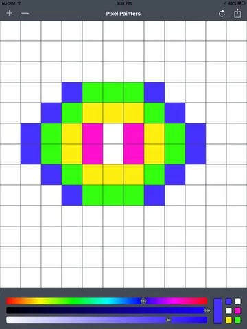 Изображение игры: Pixel Art Draw