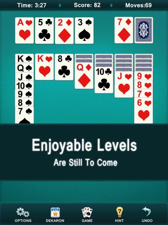 Изображение игры: Solitaire Free - Classic Klondike
