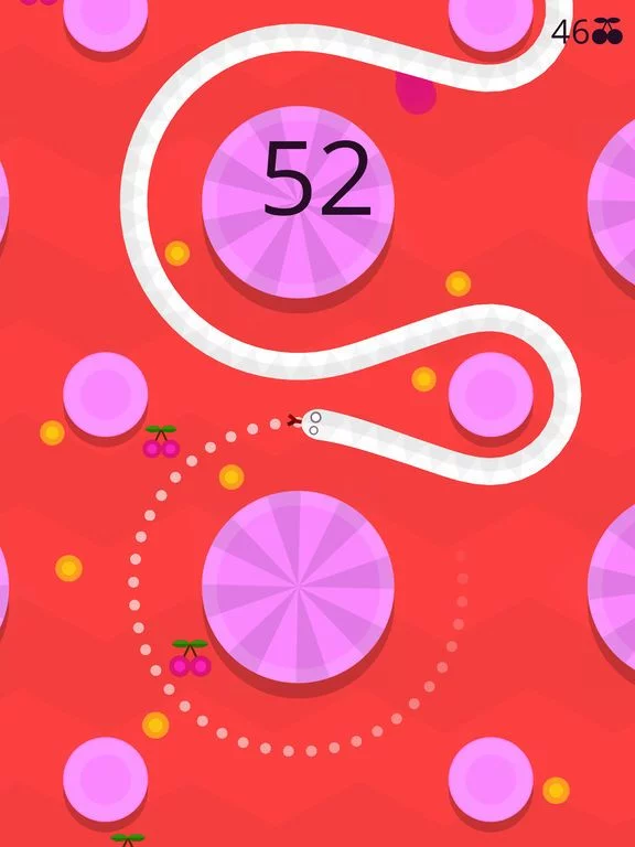 Изображение игры: Radial Snake
