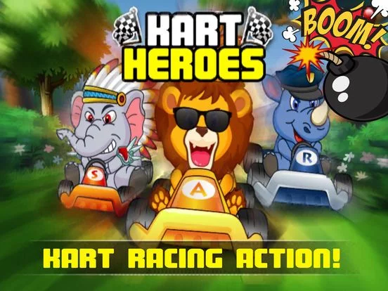 Изображение игры: Kart heroes