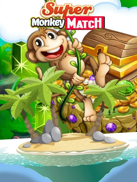 Изображение игры: Monkey match adventure - the super ape story
