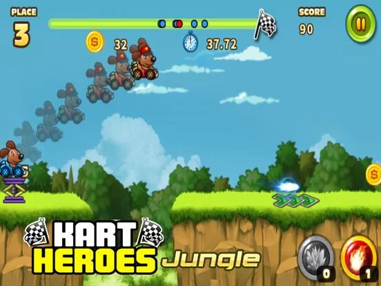 Изображение игры: Kart heroes