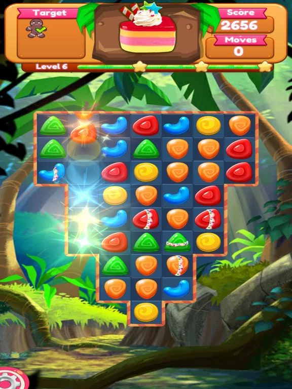Изображение игры: Monkey match adventure - the super ape story