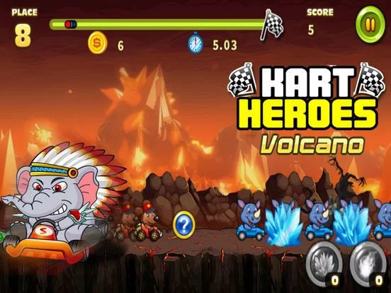 Изображение игры: Kart heroes