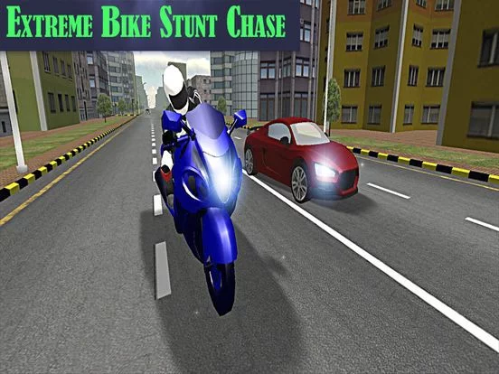 Изображение игры: Motorbike Police Chase: Real Hot Pursuit Rider