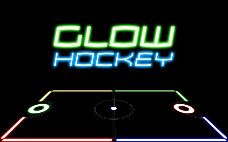 Изображение игры: Glow Air Hockey