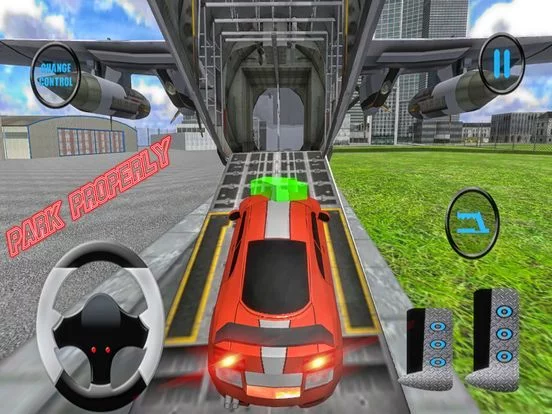 Изображение игры: Airplane Car Fardel Cargo: Truckage Transporter
